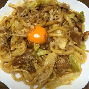 こてっちゃん焼きうどん